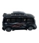 Carrinho mini Pull Back Garagem S.A. Turbo Aventura -  Preta 82- Candide